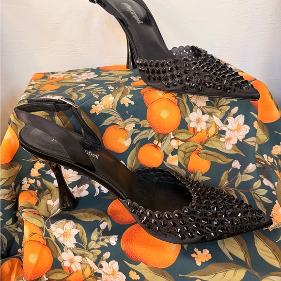 Jeffrey Campbell Black Studded Heels - Picture 2 of 5